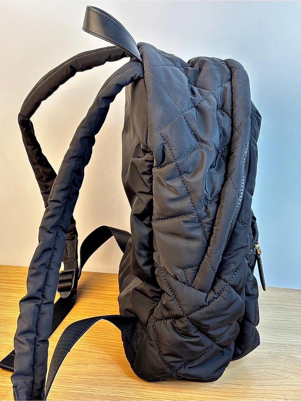 Marc Jacobs Quilted Black Nylon Backpack LIKE NEW! - Picture 4 of 11